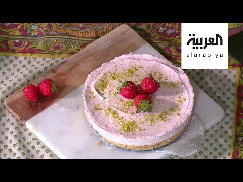 طريقة تحضير حلوى موس الفراولة